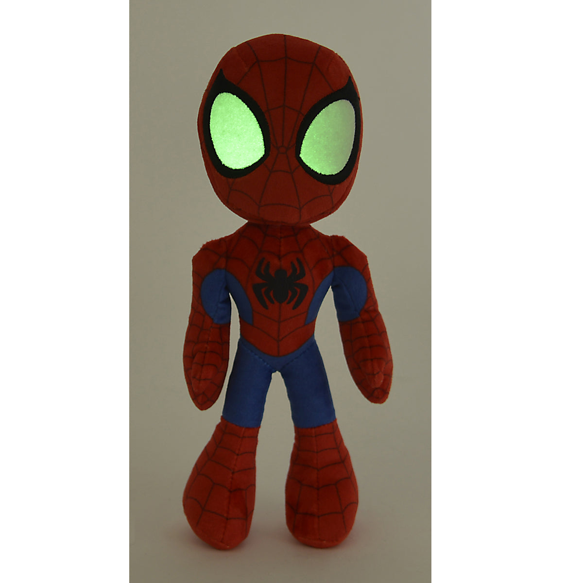 Spiderman with Glow in the Dark Eyes 25cm Plush