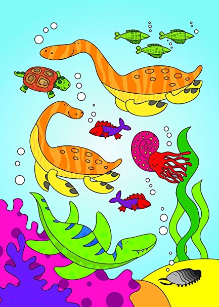Galt Water Magic Dinosaurs Book