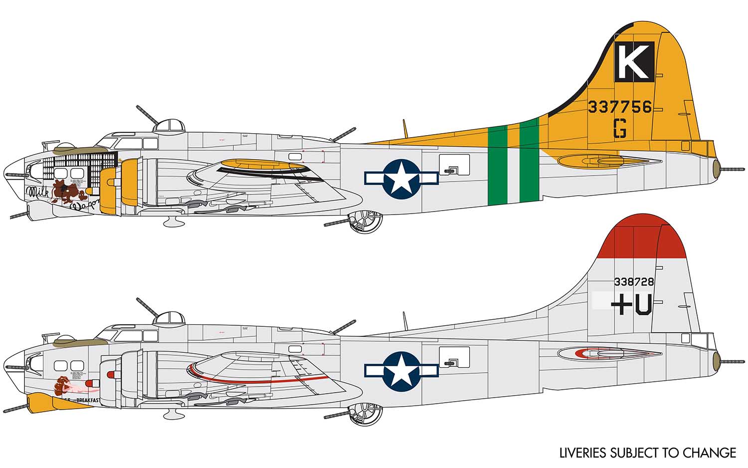 Airfix Boeing B17G Flying Fortress 1:72