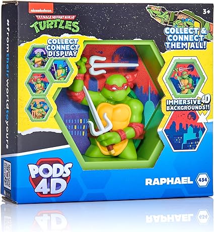 Teenage Mutant Ninja Turtles Pods 4D Raphael