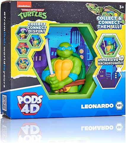 Teenage Mutant Ninja Turtles Pods 4D Leonardo