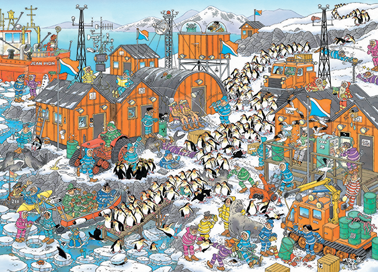 Jan Van Haasteren South Pole Expedition Jigsaw