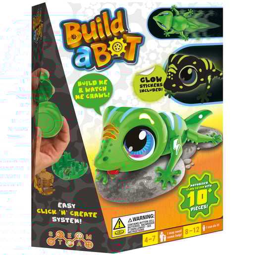 Build A Bot Mini Glow Gecko