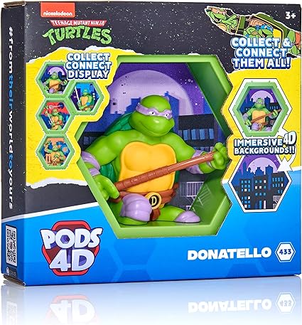 Teenage Mutant Ninja Turtles Pods 4D Donatello
