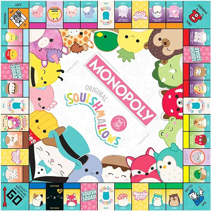 Monopoly Squishmallows