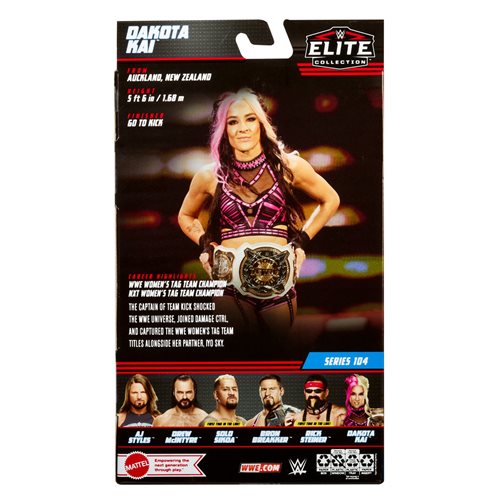 WWE Dakota Kai Elite Figure Series 104