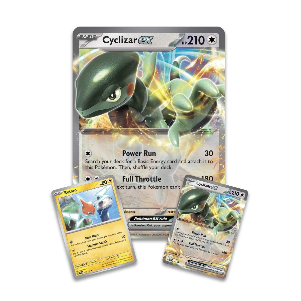 Pokémon TCG: Cyclizar EX box