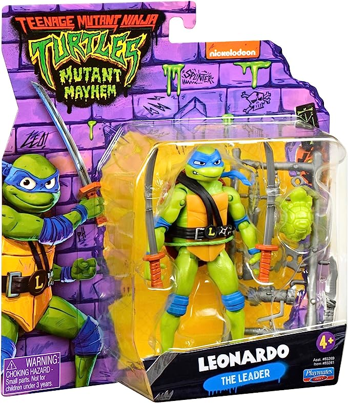 TMNT Mutant Mayhem Leonardo Action Figure