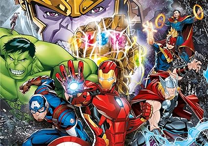 Clementoni Marvel Brilliant 104 piece Jigsaw
