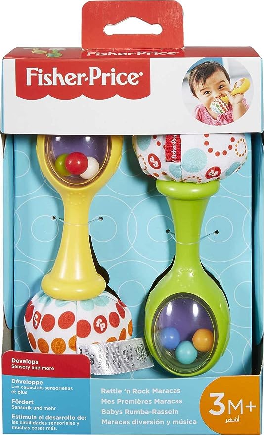 Fisher price rattle hot sale and rock maracas