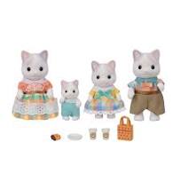 Sylvanian Latte Cat Family