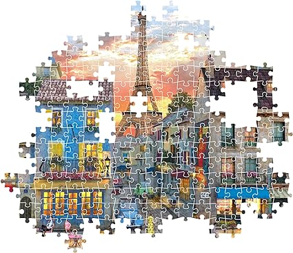 Clementoni Streets of Paris 1000 Piece Jigsaw