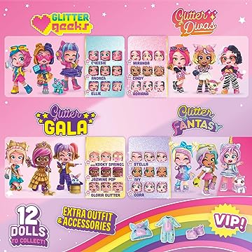 KookyLoos - Glitter Glam - Surprise Doll