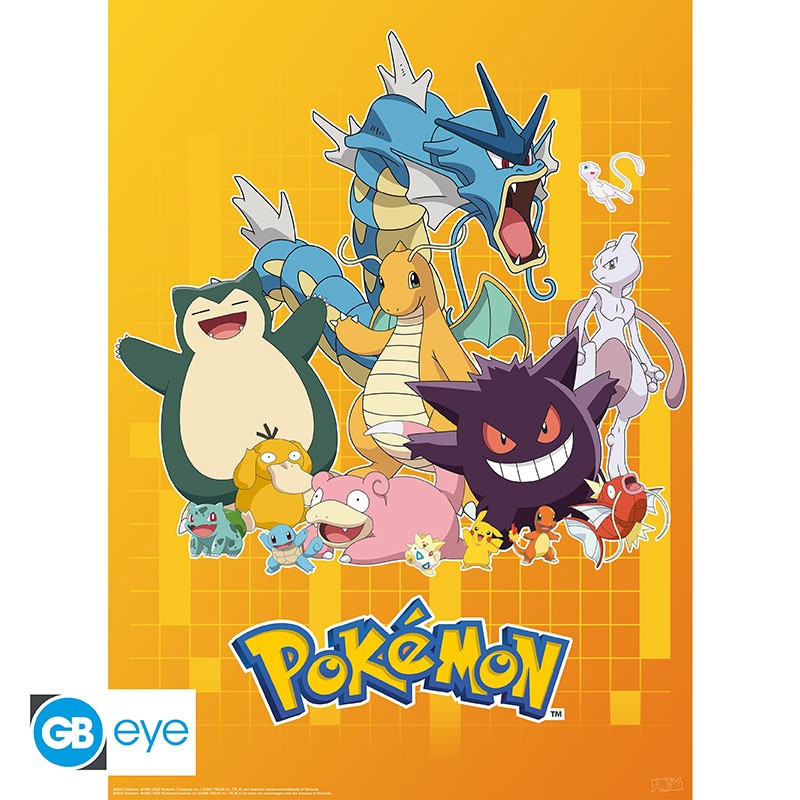 Pokemon Poster 2 Pack 52x38cm