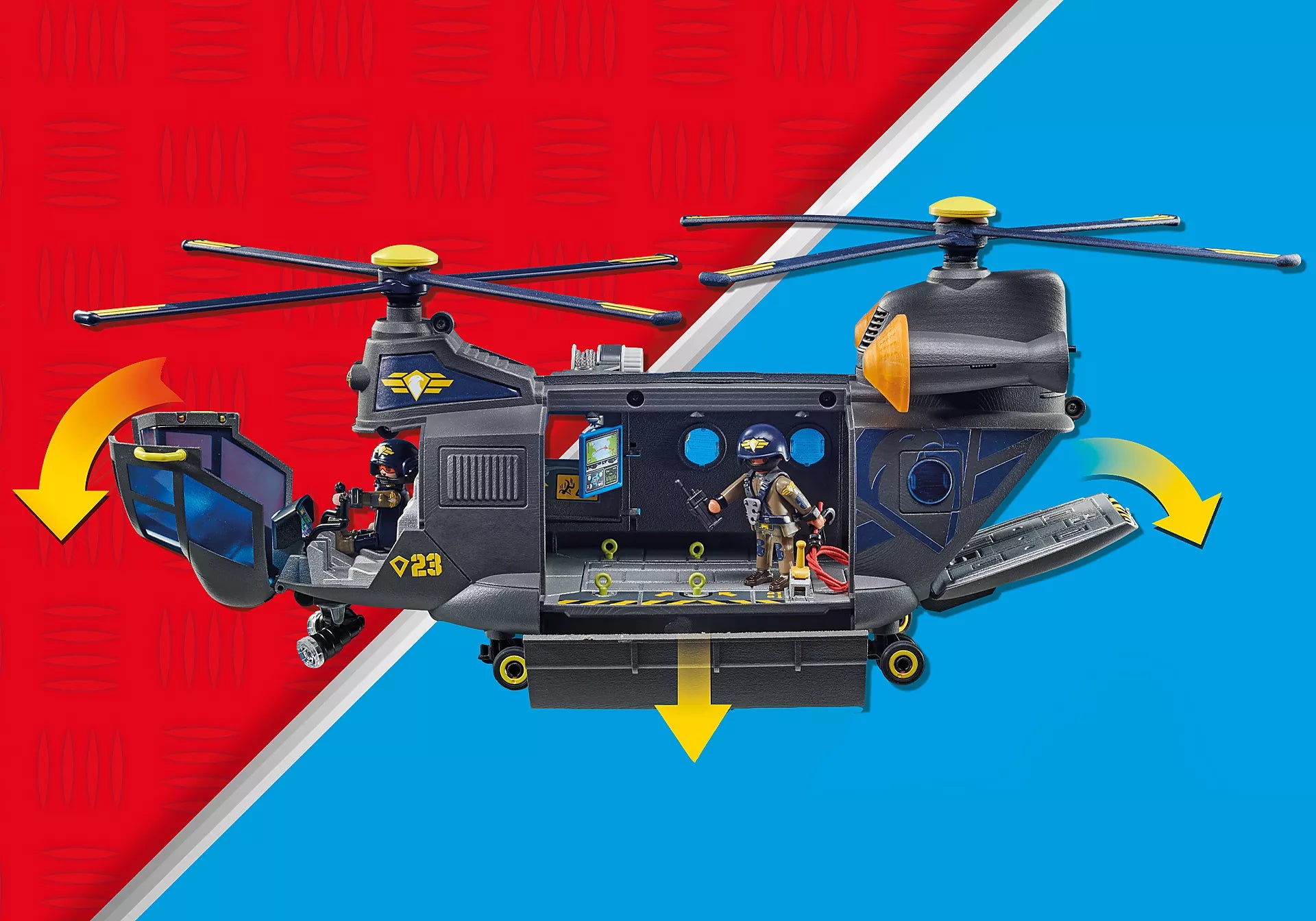 Playmobil City Action Tactical Rescue Aircraft