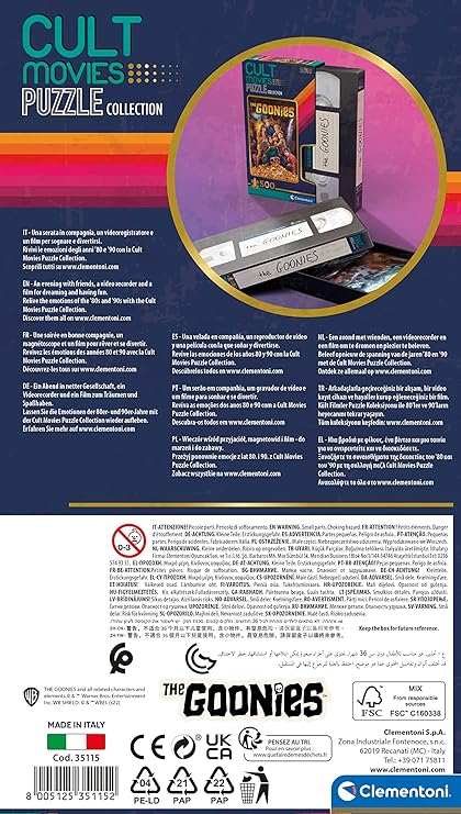 Cult Movies The Goonies 500 Piece Jigsaw Puzzle