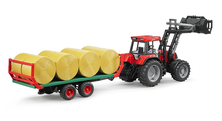 Bruder Bale Trailer with 8 round Bales