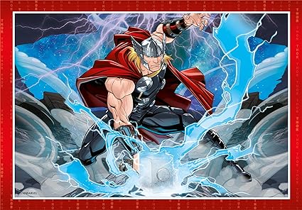 Marvel Avengers 4 in 1 Piece Jigsaw Puzzle