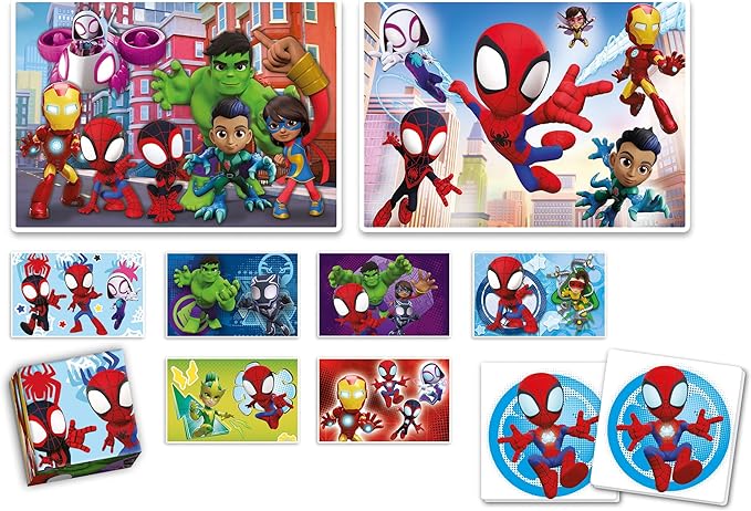 Clementoni Edukit 4in1 Spidey Jigsaw Puzzle