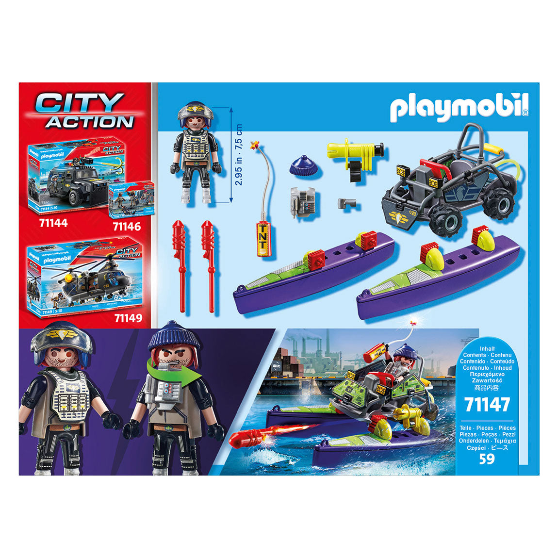 Playmobil City Action Tactical Unit Multi-Terrain