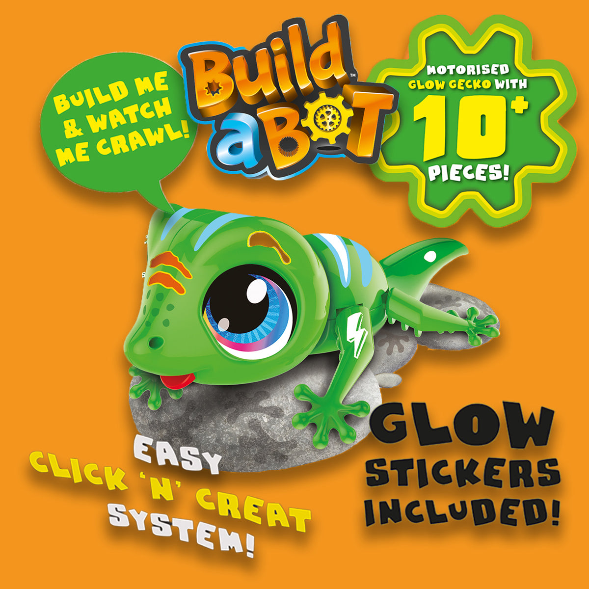 Build A Bot Mini Glow Gecko