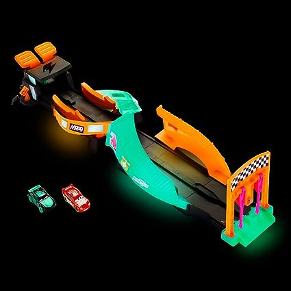 Pixar Cars Glow in the Dark Track Set