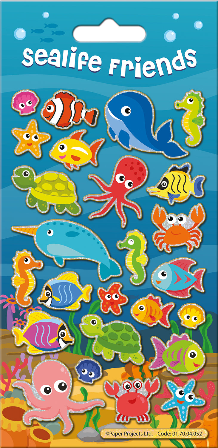 Sealife Friends Sparkle Stickers