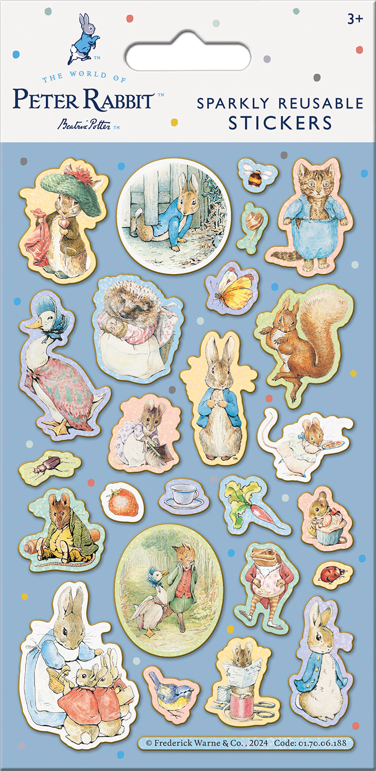 Peter Rabbit Foil Stickers