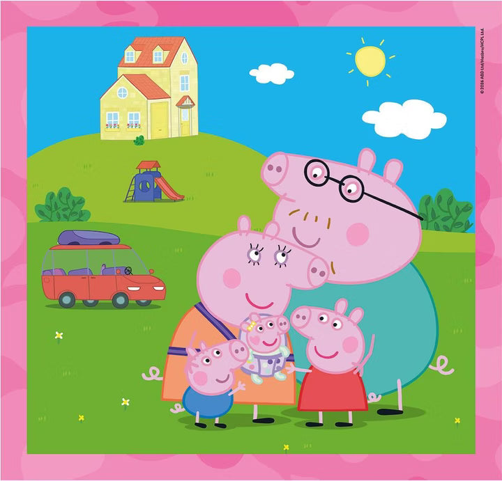 Clementoni Peppa Pig 3x48 Piece Puzzle