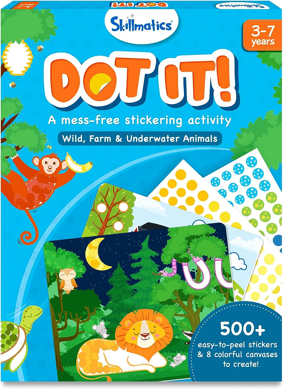 Skillmatics Dot it Animals & Underwater Set