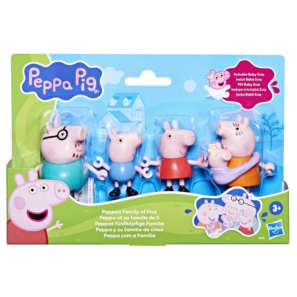 Peppa Pig - Peppa's Family of Five Set