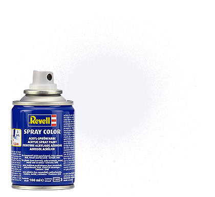 Matt White Spray Color Acrylc Aerosol 100ml