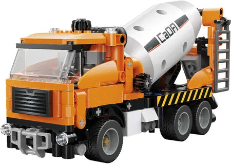 Cada Mini Engineering Mixer Truck Construction Set