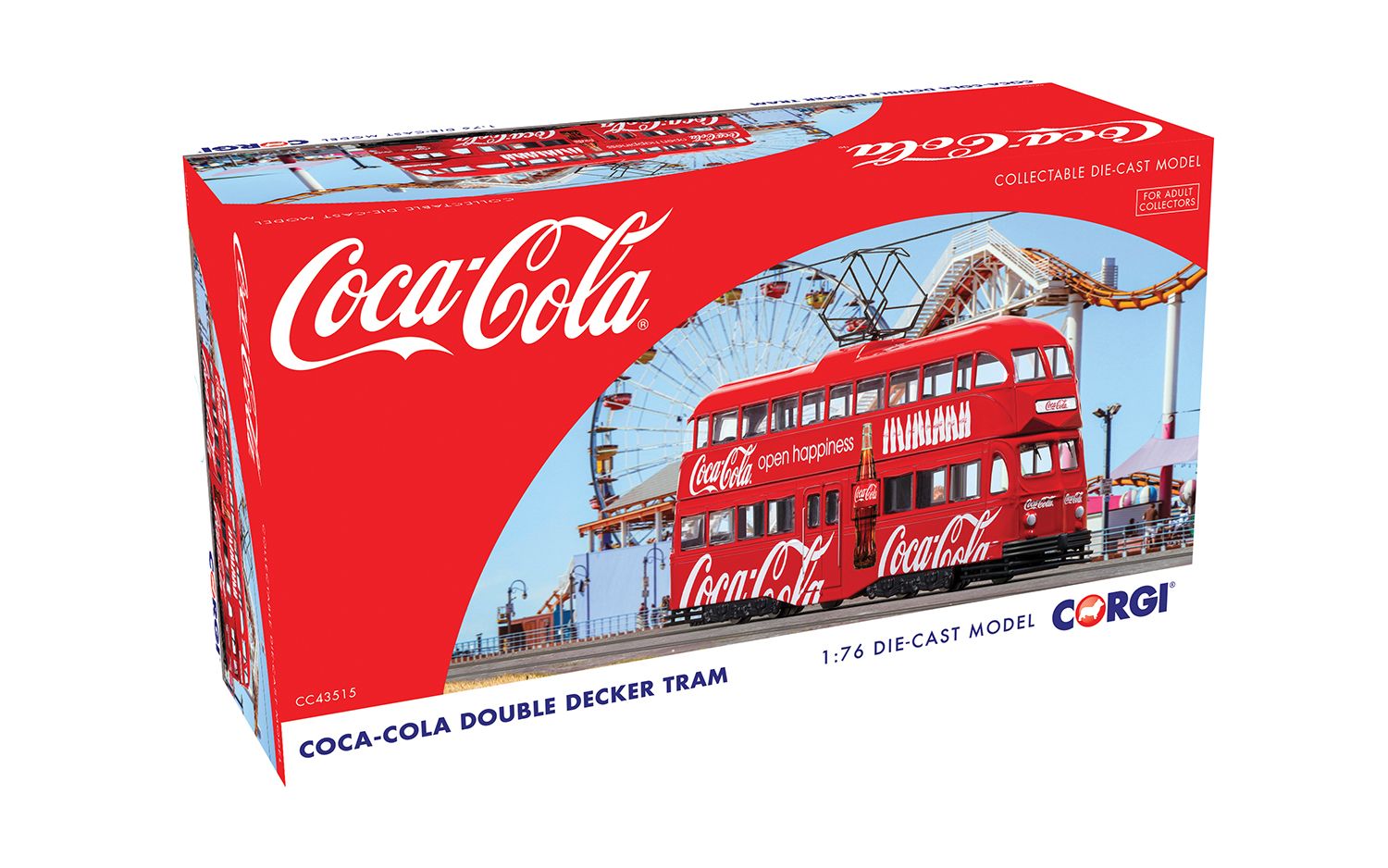 Corgi Coca Cola Double Decker Tram