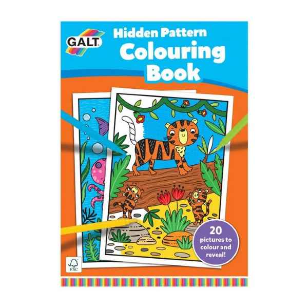 GALT Hidden Pattern Colouring Book