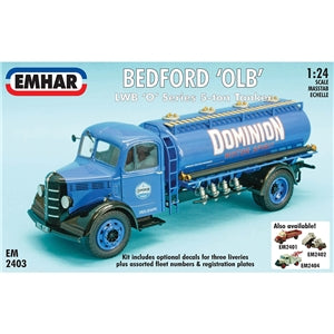 Bedford 0 Series LWB Tanker 1:24 Scale Kit