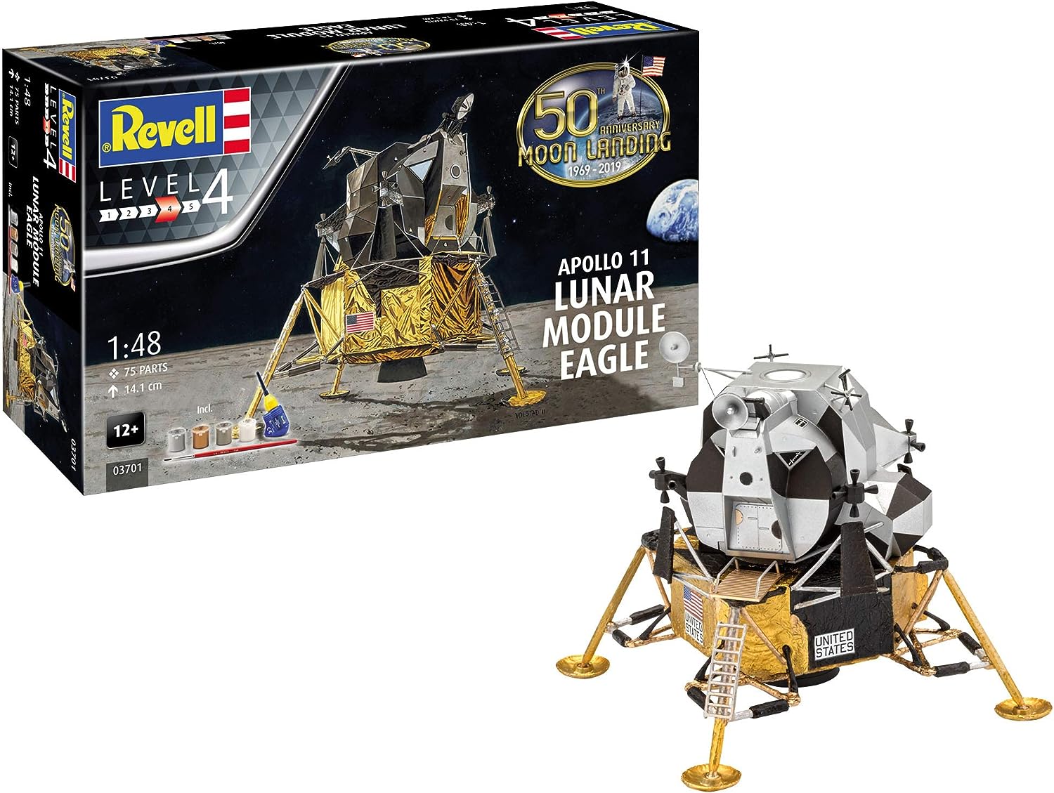 Revell Apollo 11 Lunar Module Gift Set 1:48 Kit
