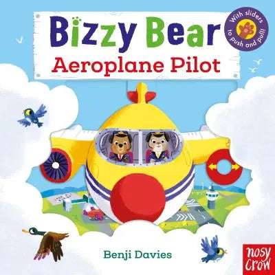Bizzy Bear Aeroplane Push Pull Book