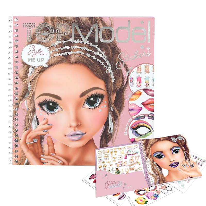 TopModel Dress Me Up Face Glitter Queen