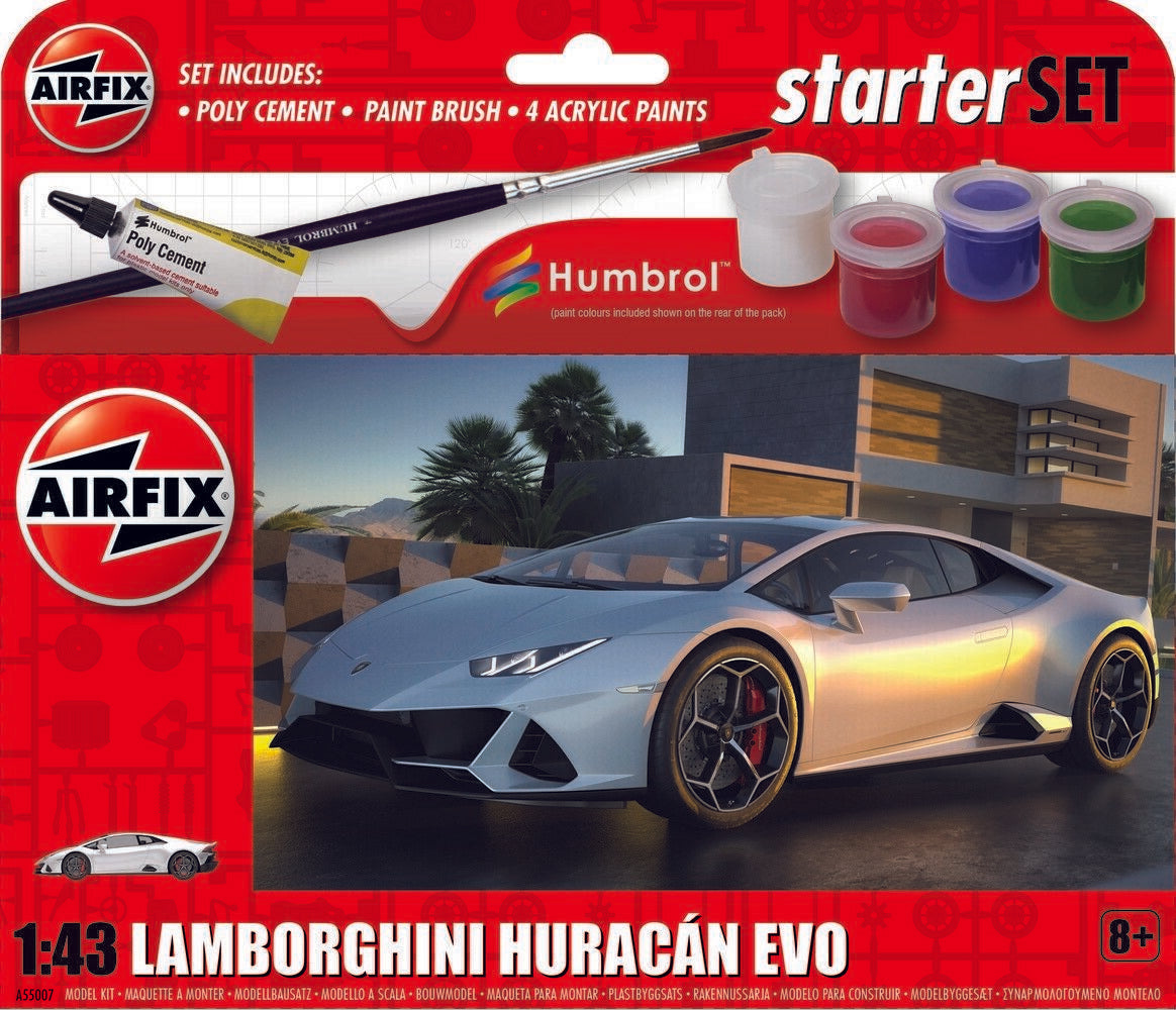 Airfix Lamborghini Huracan Evo Starter Set