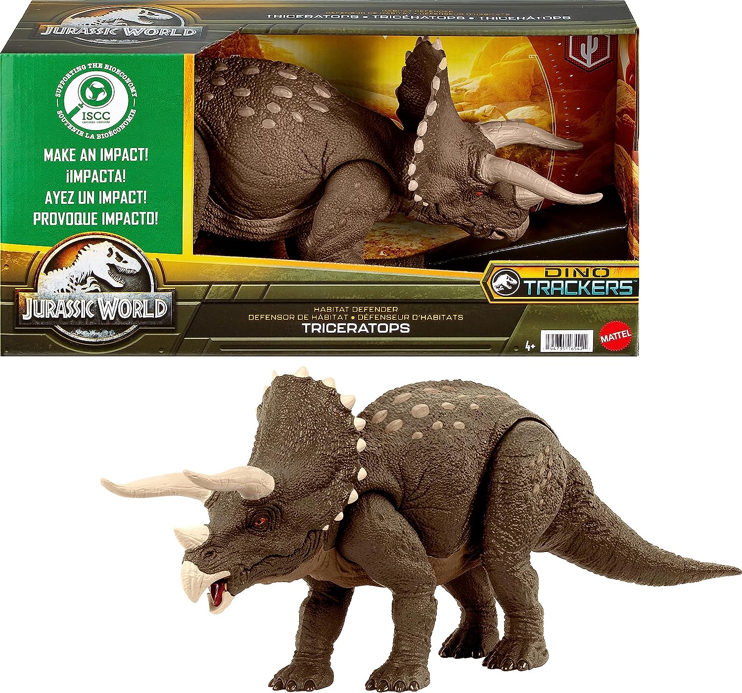 Jurassic World Earth Defender Triceratops
