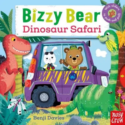 Bizzy Bear Dino Safari Push Pull Book