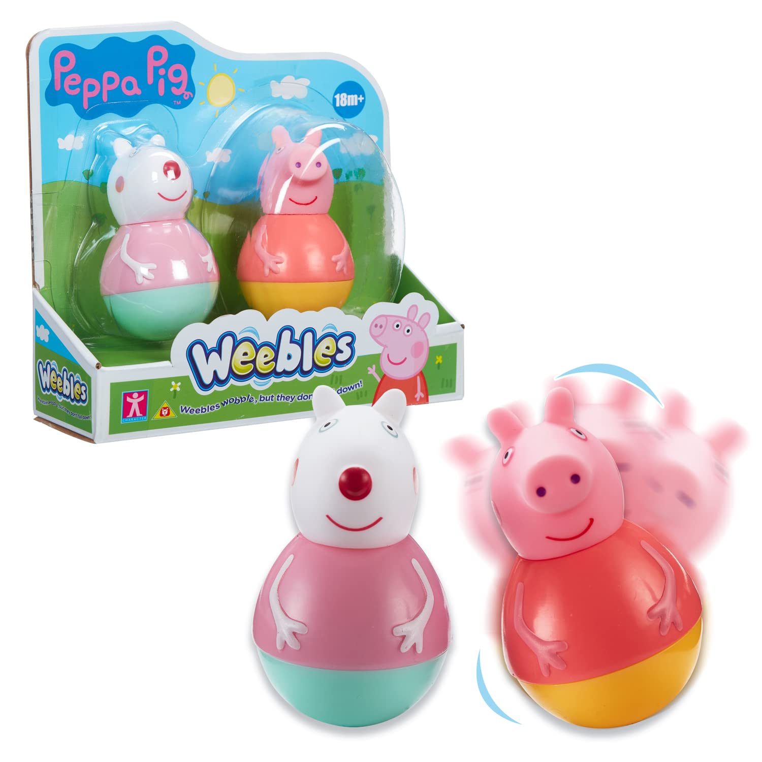 Peppa Pig Weebles 2 Figure Pack Assorted