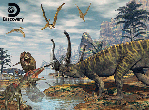 Prime 3D Discovery Dinosaur Marsh Puzzle