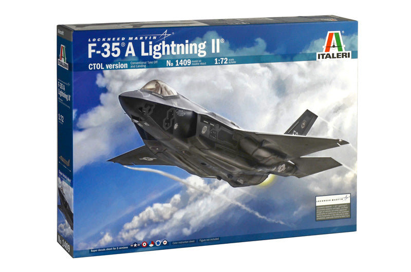 Italeri F35A Lightning II CTOL Version 1:72 Scale