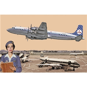 Douglas DC7C Royal Dutch Airlines 1:144 Scale