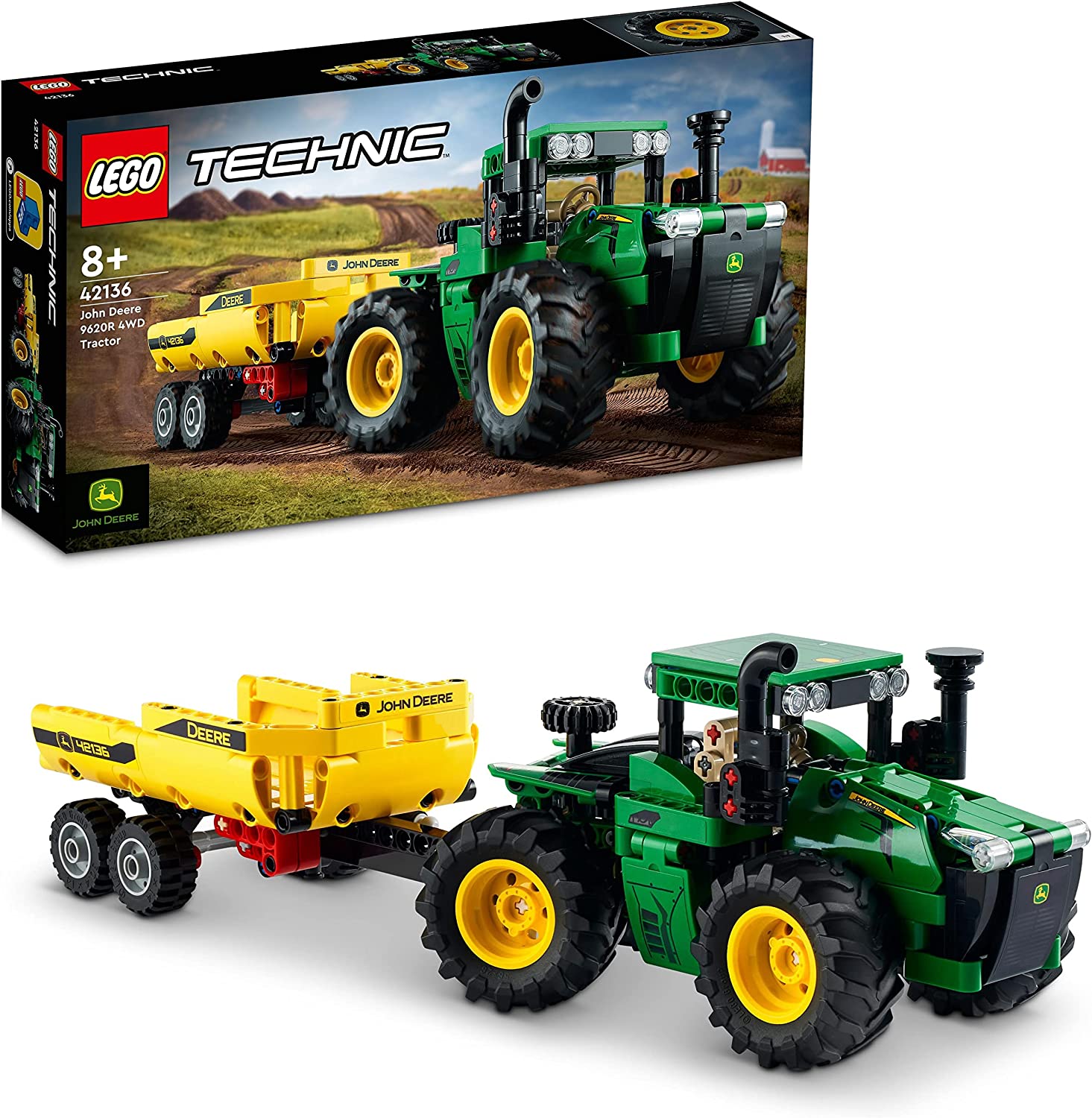 Lego 42136 John Deere 9620R 4WD Tractor
