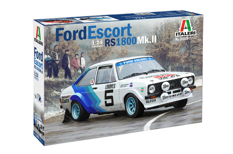 Italeri Ford Escort Mk 2 Rally 1:24 Scale