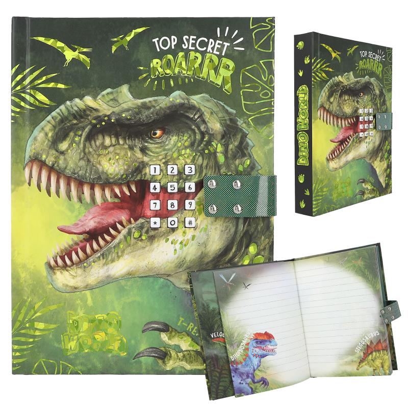 Dino World Diary With Code