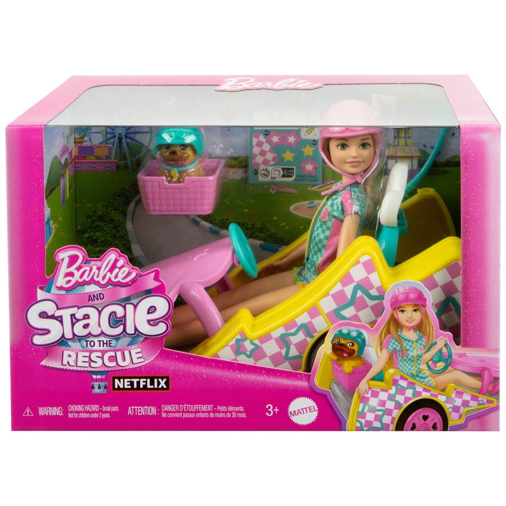 Barbie & Stacie To the Rescue Go Cart Set